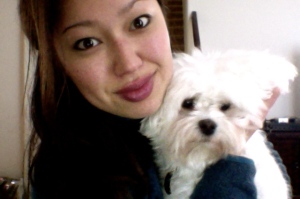 Reunited with Mochi! Greetings from Cali to my friends in Europe! I will miss you guys and hope to be reunited soon.
